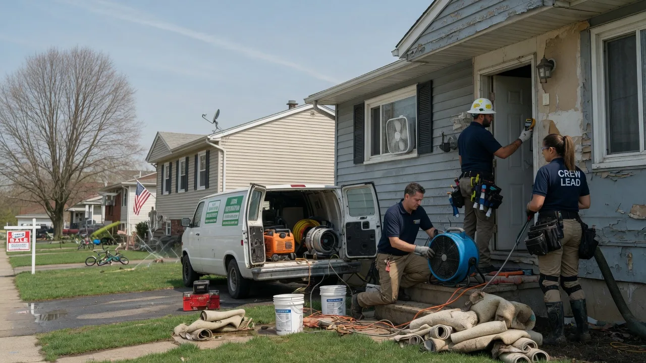 Flood Cleanup in Julian, PA near me